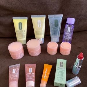 Clinique lot of make up and facial products